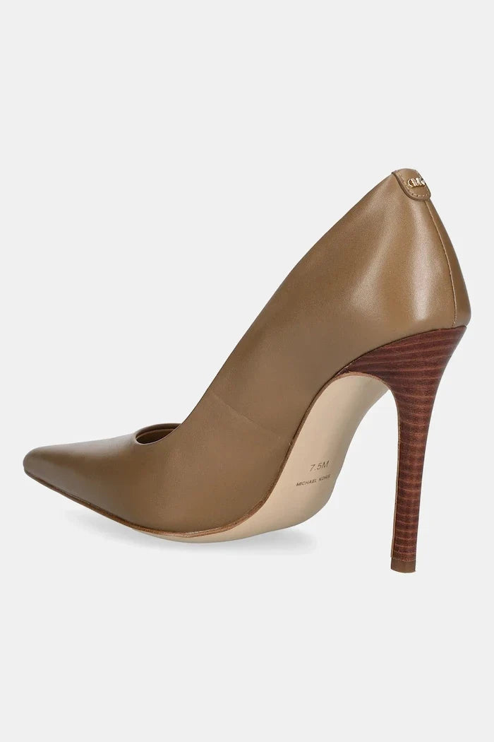 Zapatos de Tacón Fino de Cuero Elyse High de Mujer MICHAEL Michael Kors