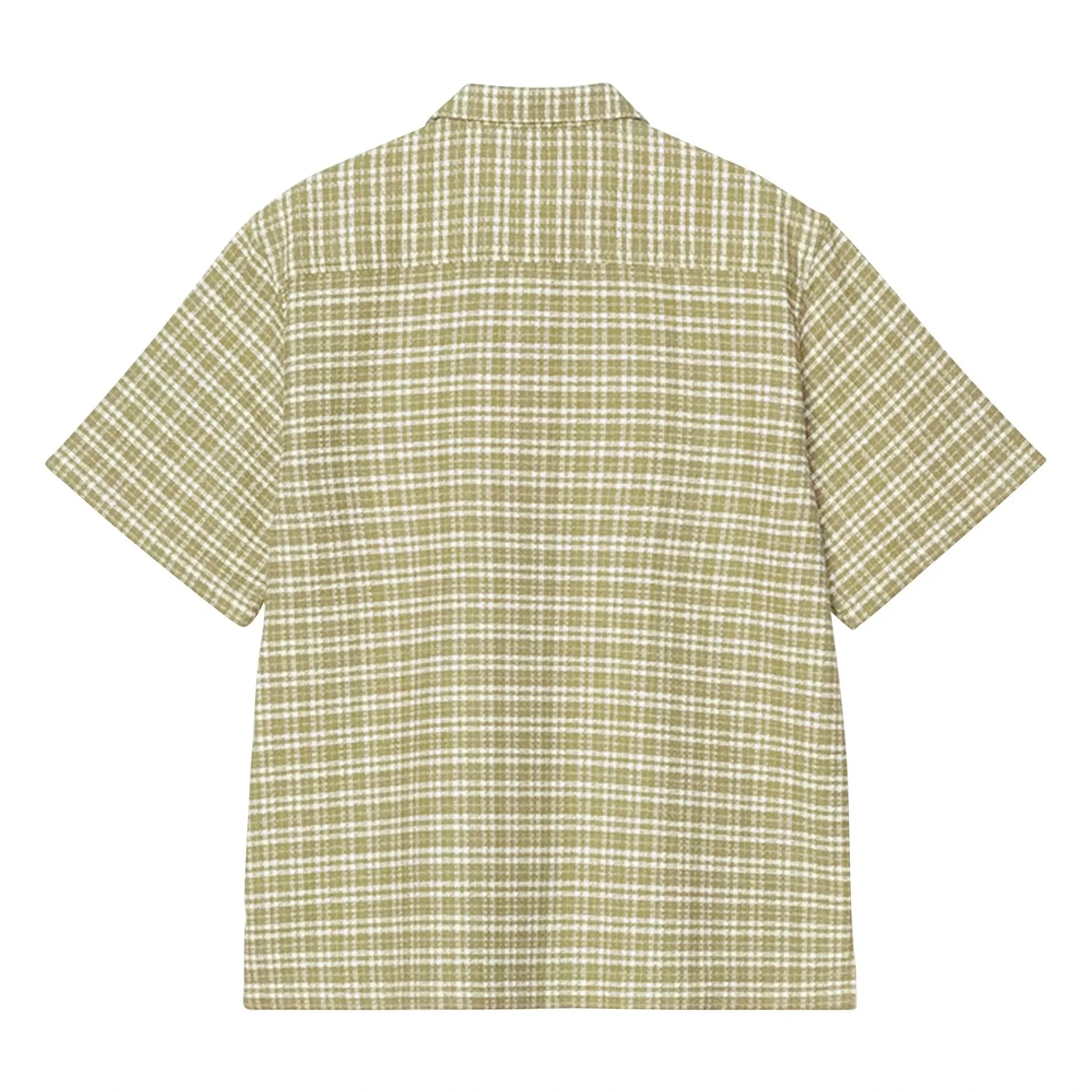 Carhartt WIP - Carreaux S/S Kander Gömlek | Sarı yeşil