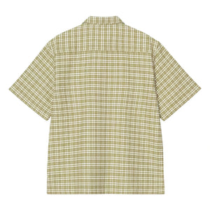 Carhartt WIP - Carreaux S/S Kander Gömlek | Sarı yeşil