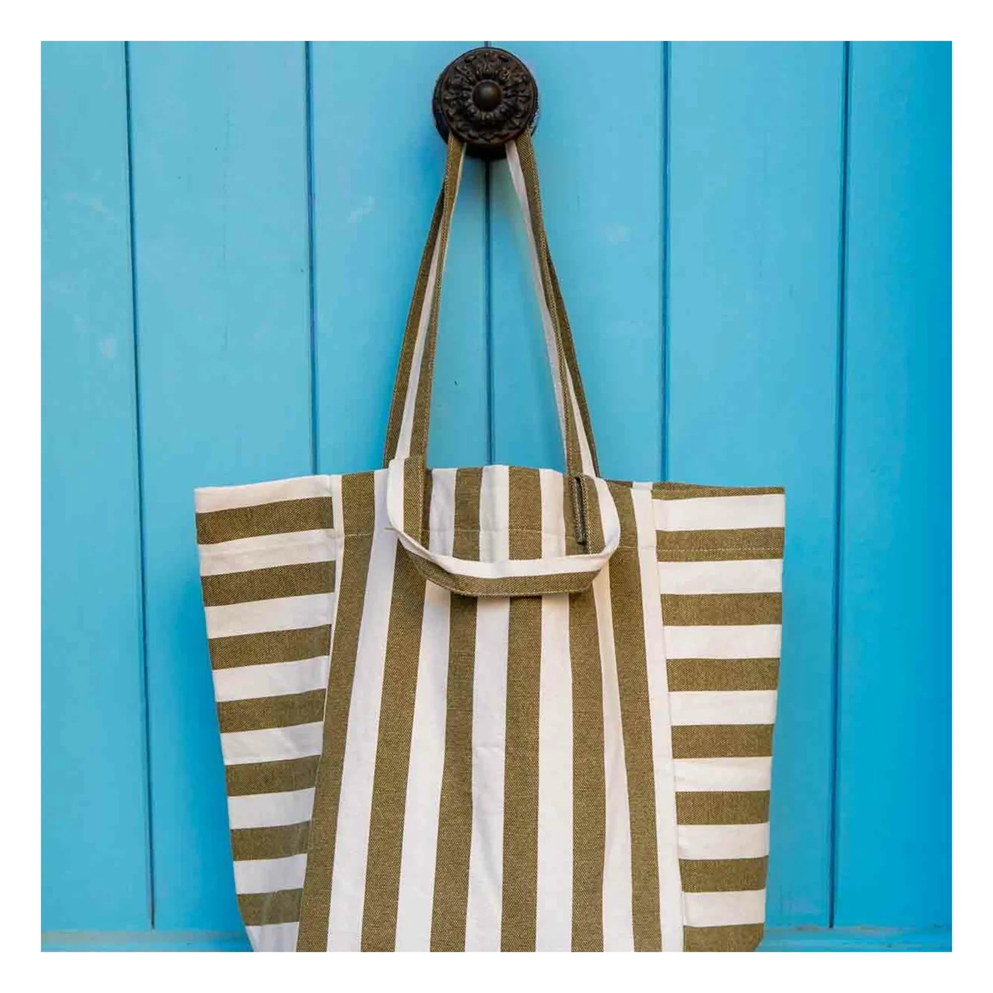 Rose in April - Bolso tote a rayas Elisabeth | Oliva