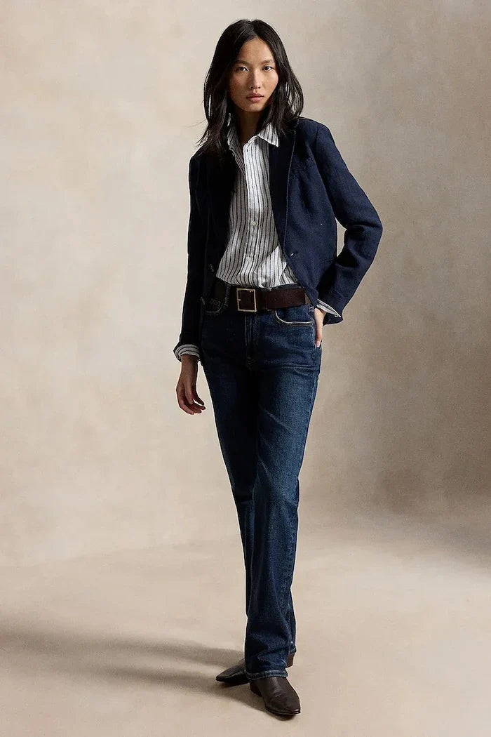 Camisa de lino Polo Ralph Lauren para mujer