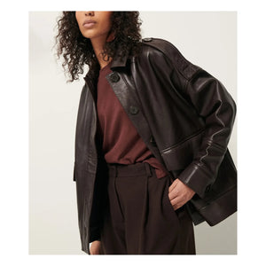 Sessùn - Harriboyd Chaqueta de piel | Marrón