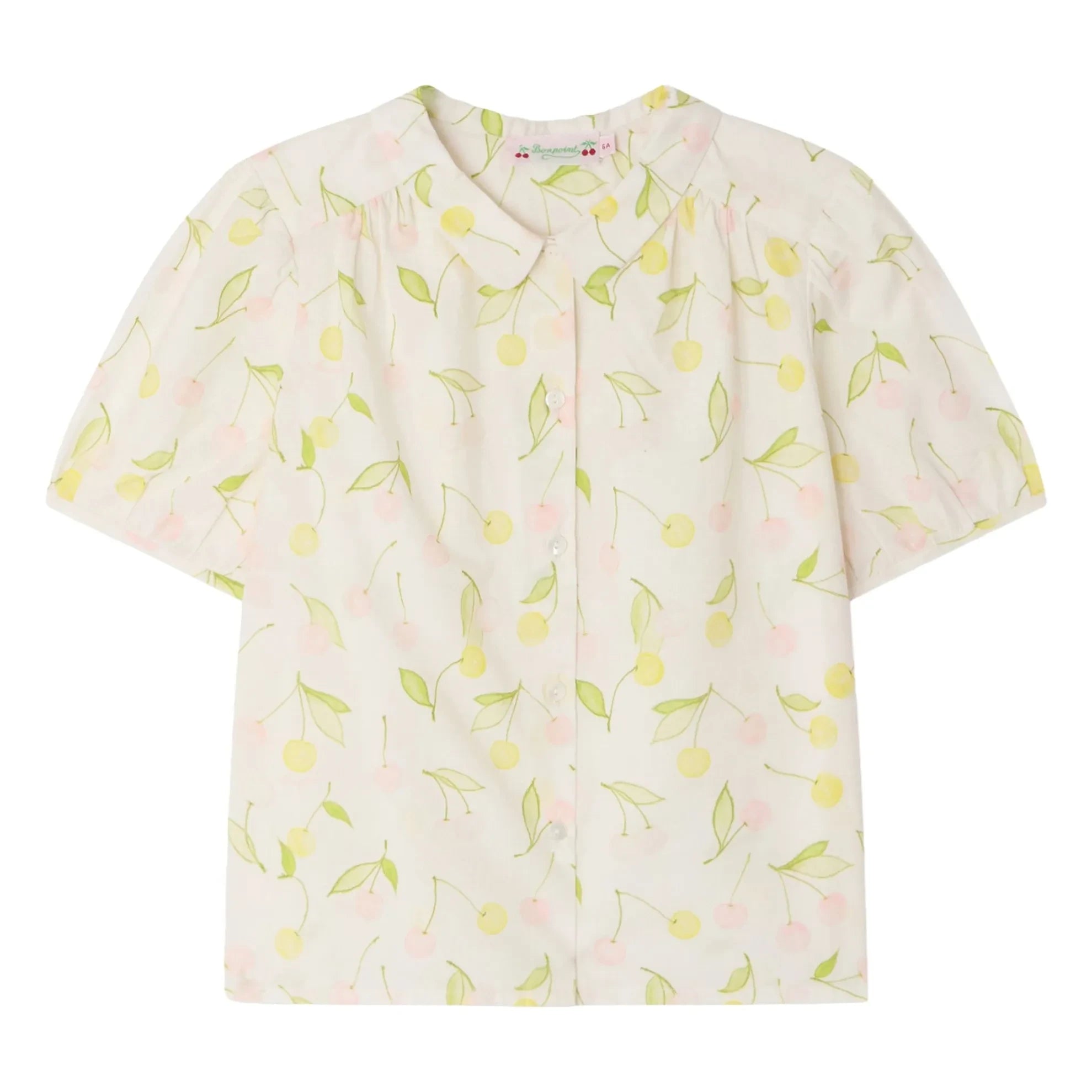 Bonpoint - Camisa de popelín de algodón orgánico Adele | Crudo