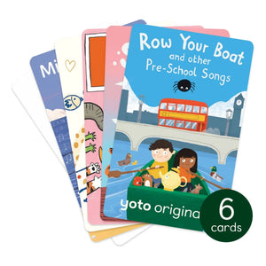 Yoto Player - Tarjetas de inicio para niños pequeños - Paquete de 6