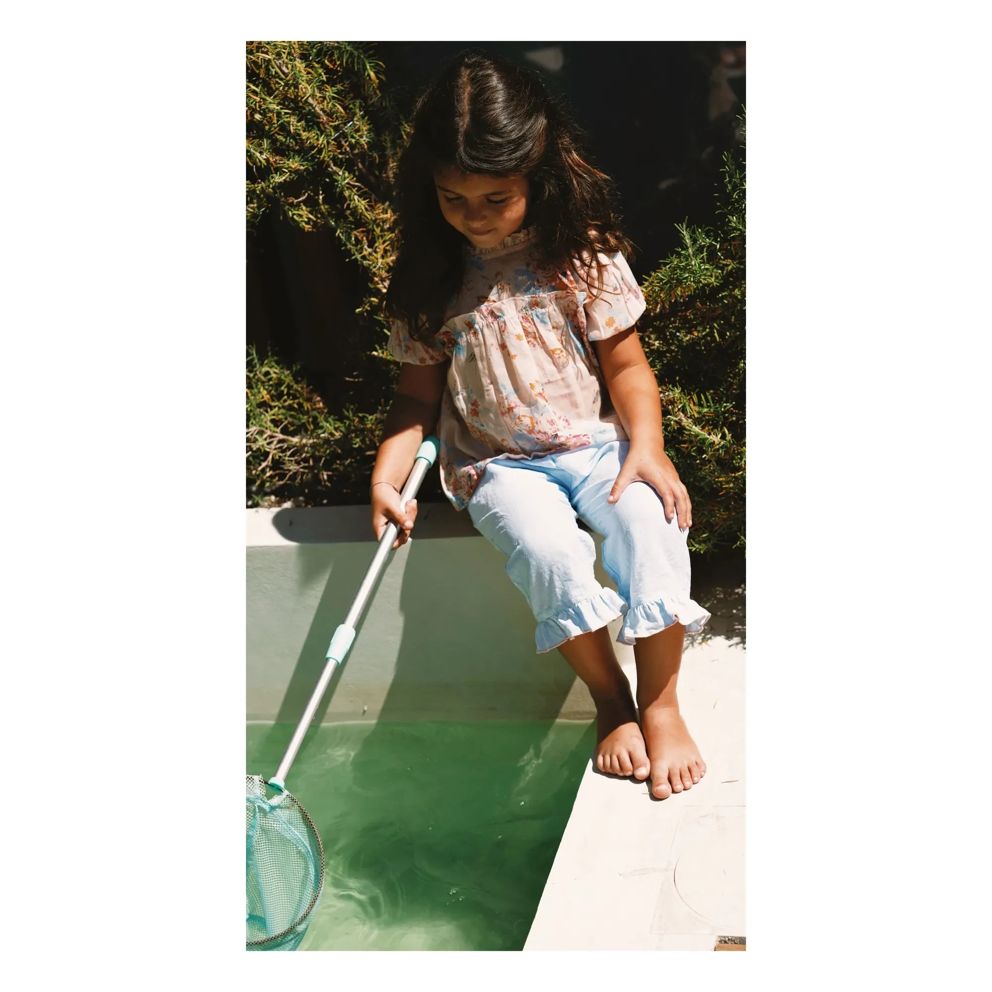 Lilinoa - Pantalones Léon vaqueros | Azul claro