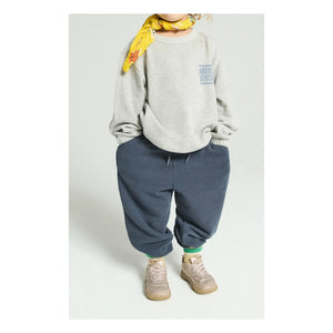 American Vintage - Sudadera Zofbay | Gris jaspeado