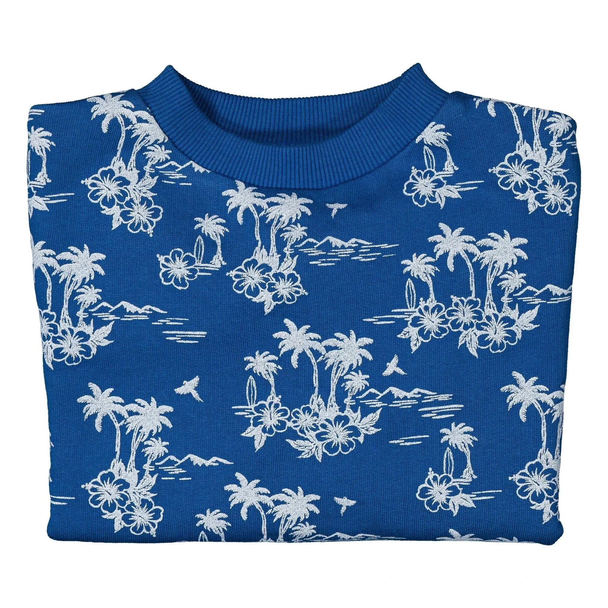 Louis Louise - Sudadera Mike Hawaii Molton | Índigo
