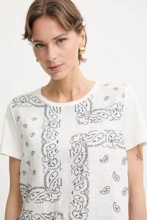 Camiseta de algodón GENIO para mujer de Weekend Max Mara