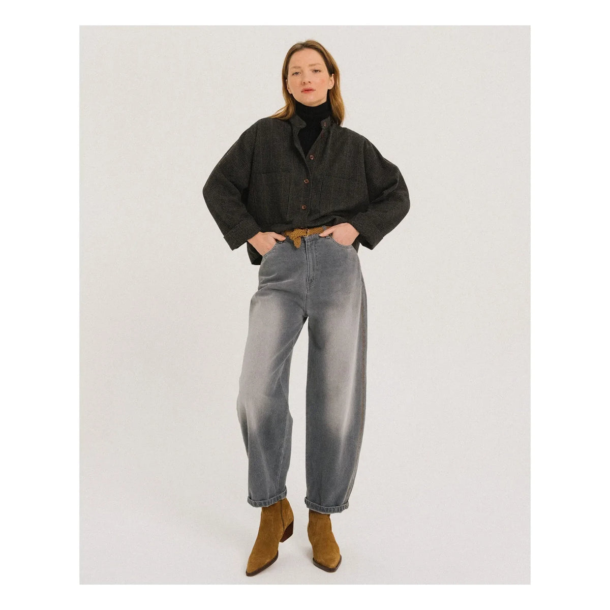 Tinsels - Camisa Francis | Gris oscuro