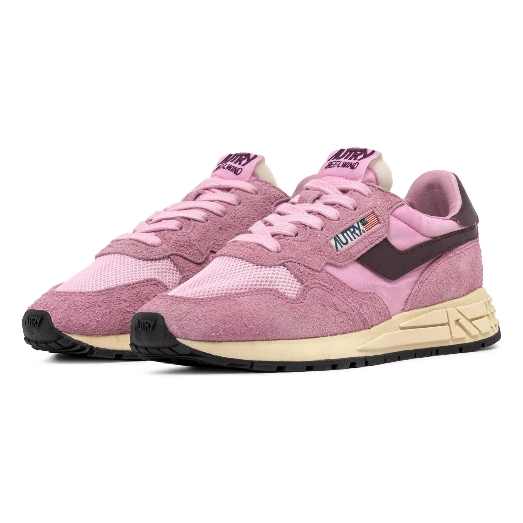 Autry - Zapatillas bajas Reelwind de ante | Rosa