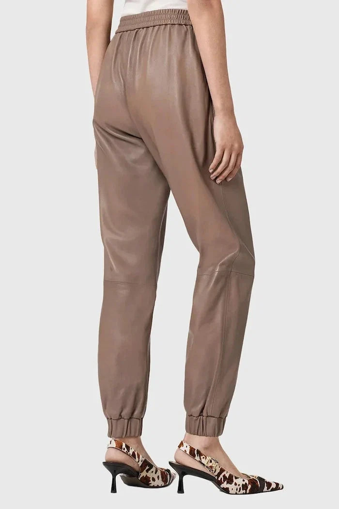 Pantalones de cuero AllSaints JEN
