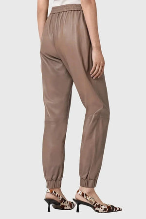 Pantalones de cuero AllSaints JEN