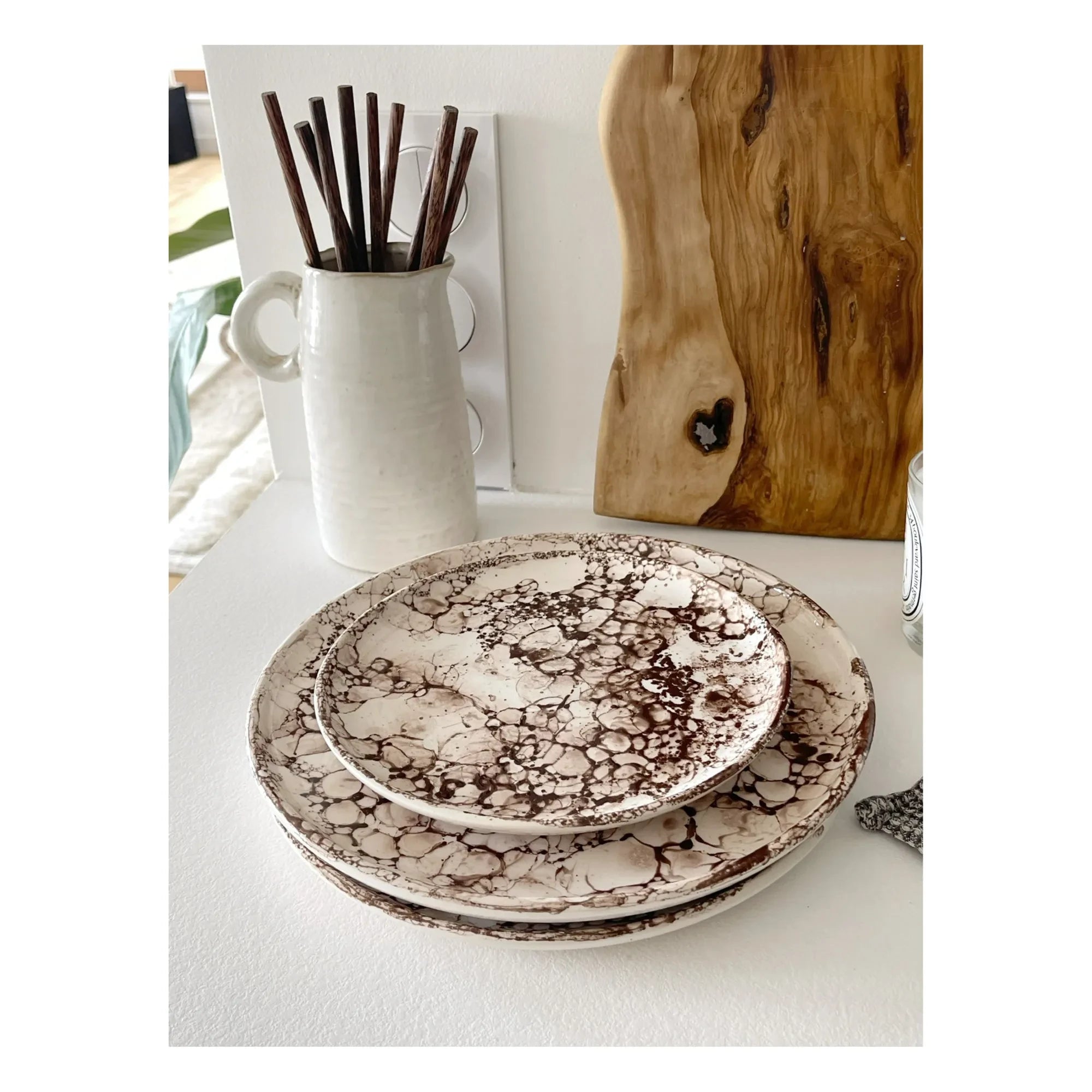 Beldy - Plato hondo | Chocolate