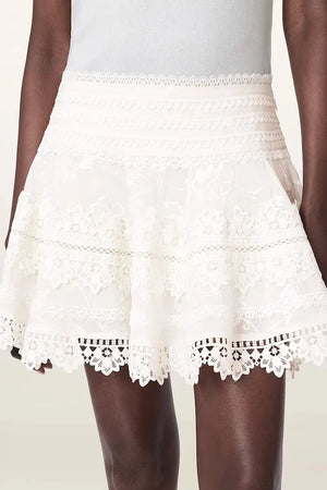 AllSaints Falda de algodón LILLITH