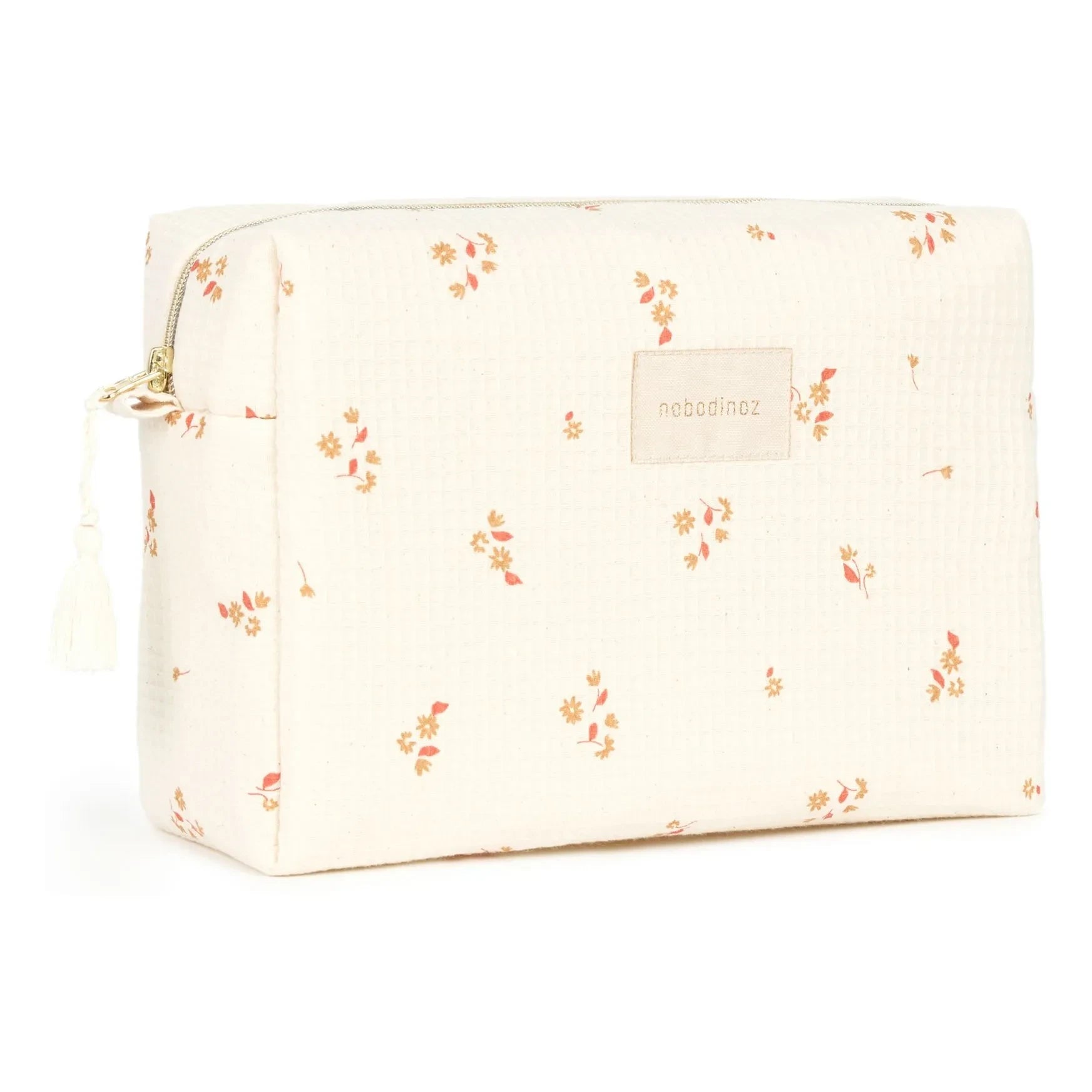 Nobodinoz - Bolso de aseo de viaje Diva Opera Lily | Crudo