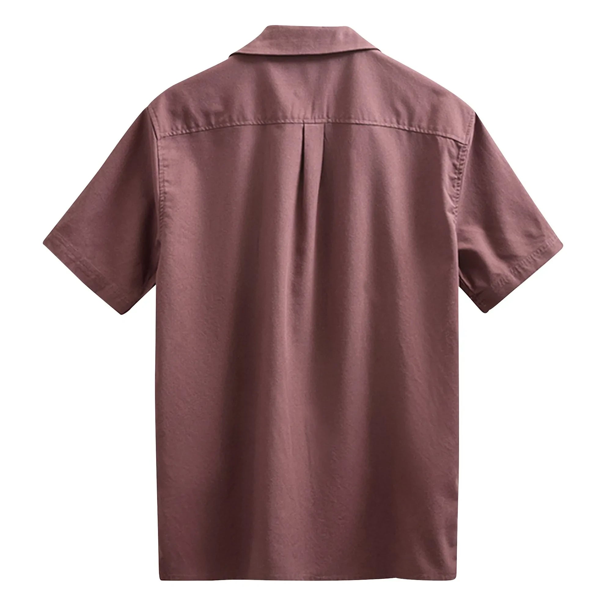 Anerkjendt - Camisa de lino Akleo | Burdeos