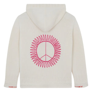 Kujten - Jersey de cachemira Solmar | Blanco