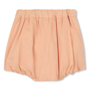Chloé - Conjunto de blusa y bombacho de algodón orgánico | Rosa empolvado