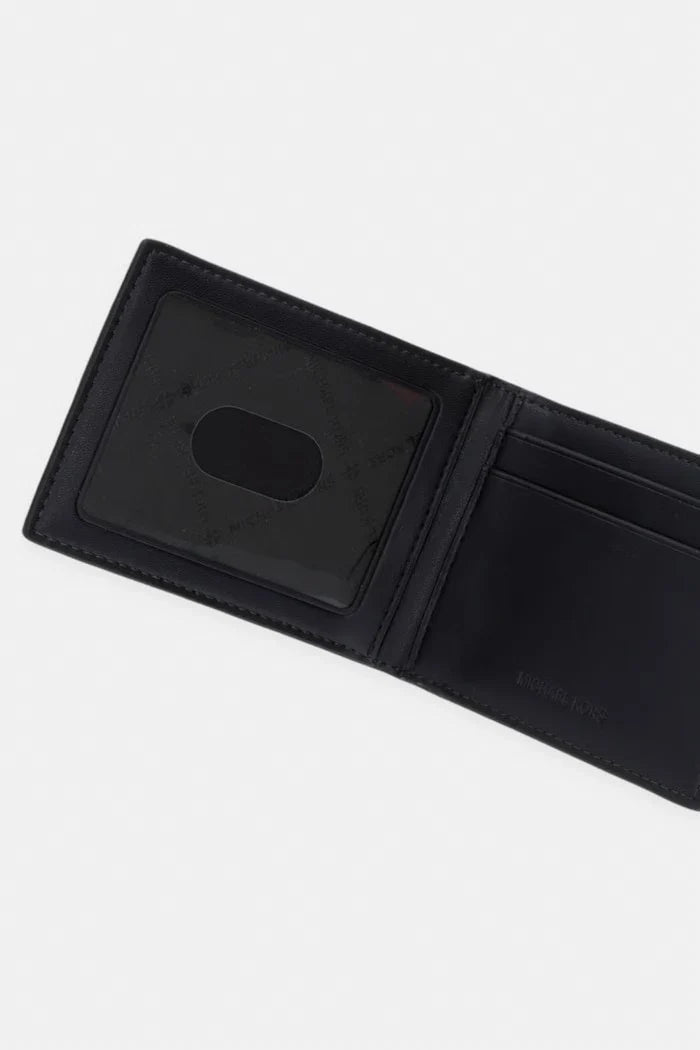 Set de cartera de cuero y tarjetero Michael Kors para hombre