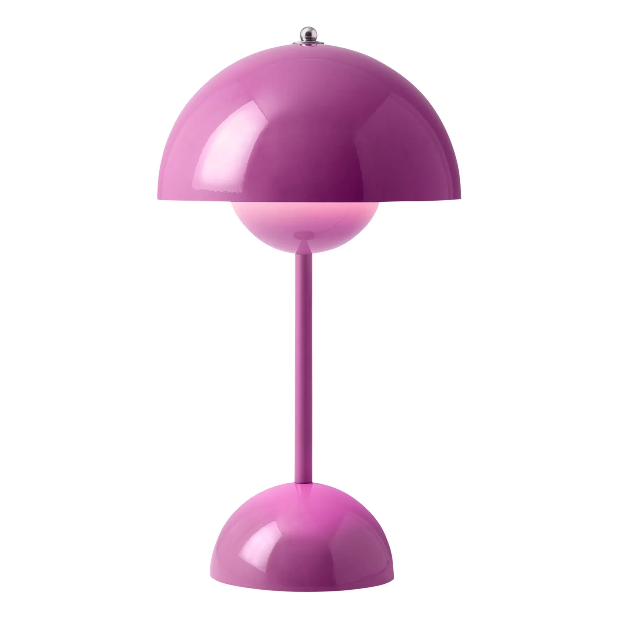 & Tradition - VP9 Flowerpot Lámpara de mesa portátil, Verner Panton | Rosa