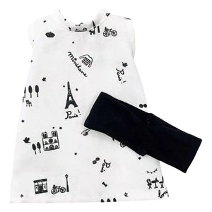 Minikane - Vestidor Amigas - Vestido y diadema Iva Paris