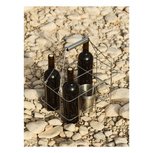 Hay - Soporte de botella de acero Outdoor Market, Jasper Morrison | Acero