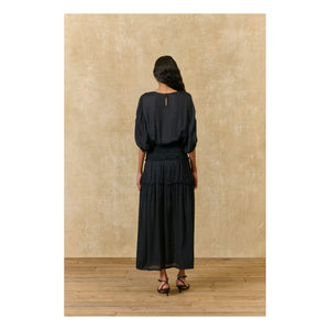 Louise Misha - Blusa de algodón Chayana | Negro