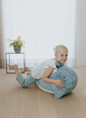 Wild & Soft - Ballena mecedora | Azul
