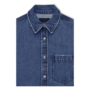 Anine Bing - Denim Mary elbise | Mavi