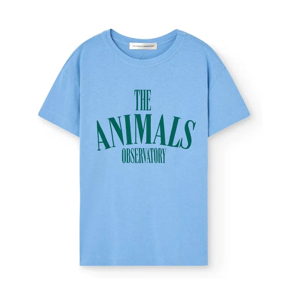 The Animals Observatory - Pupfish Camiseta de algodón orgánico The Animals Observatory | Azul claro