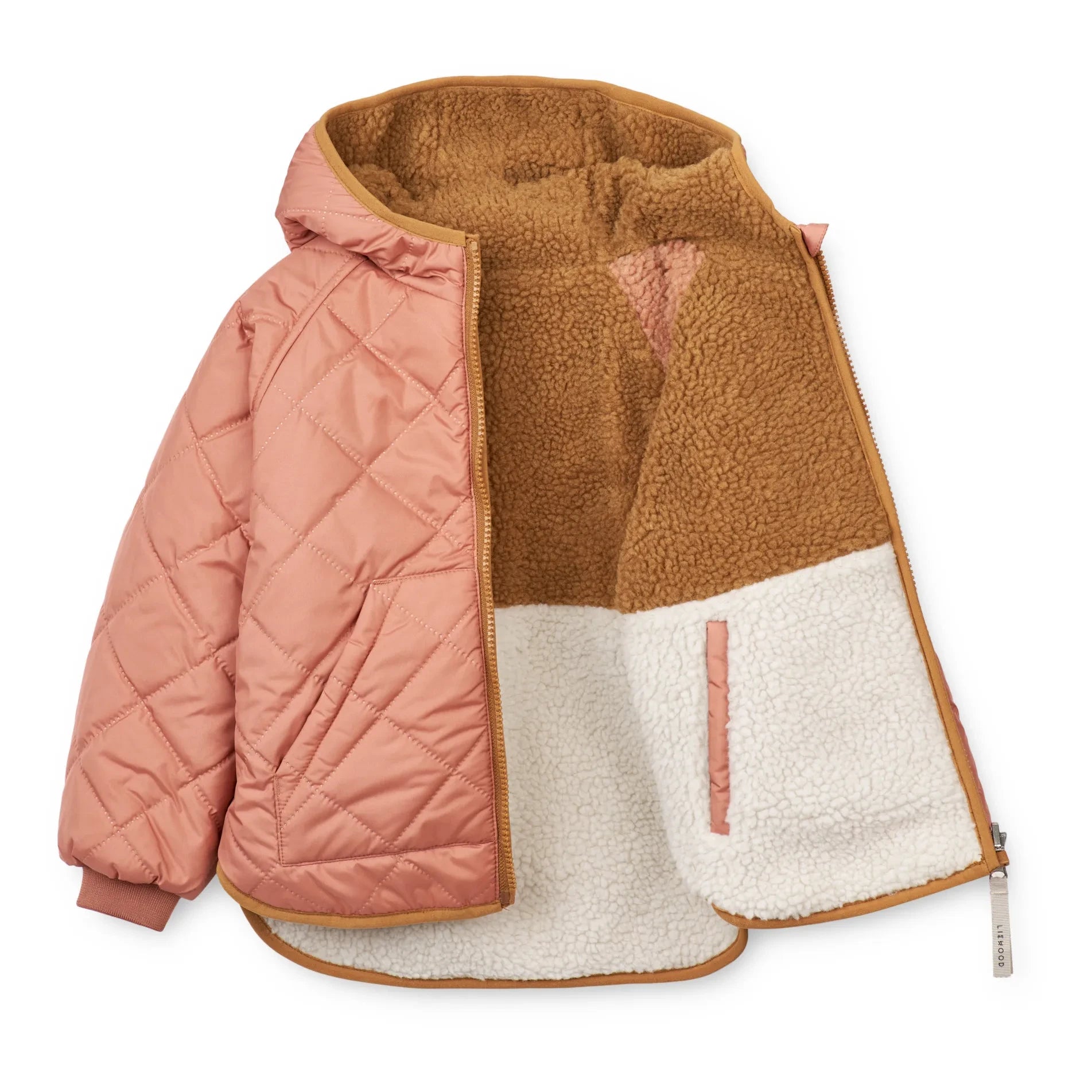 Liewood - Chaqueta Reversible Reciclada Jackson | Rosa