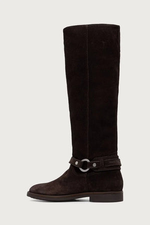 Botas de ante de mujer hasta la rodilla Wendy 2