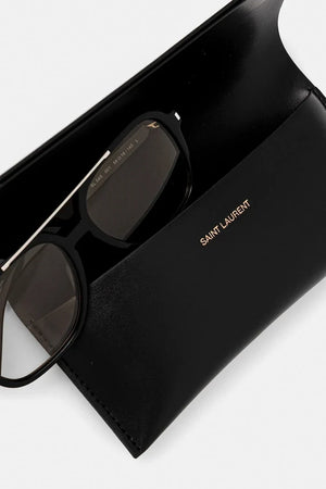 Gafas de sol de aviador Saint Laurent para mujer