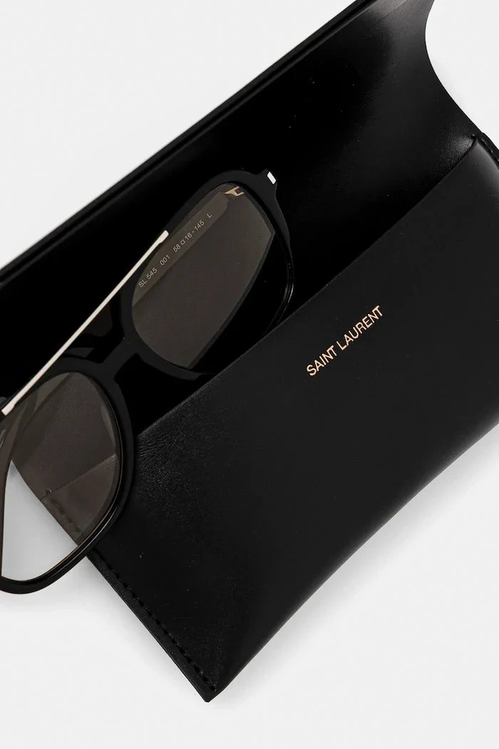 Gafas de sol de aviador Saint Laurent para mujer