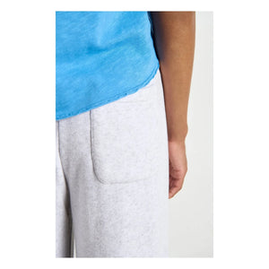 American Vintage - Atubay Pamuk Jogger Pantalón | Azul hielo