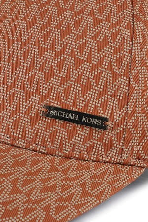Gorra de visera de algodón para niños de Michael Kors