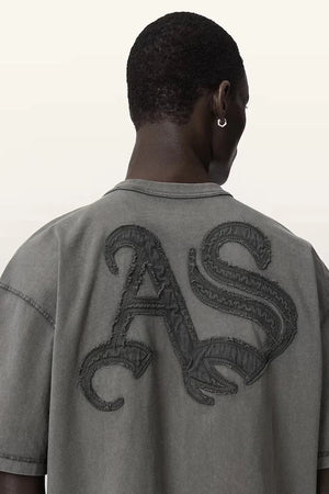 Camiseta de algodón para hombre INSIGNIA de AllSaints