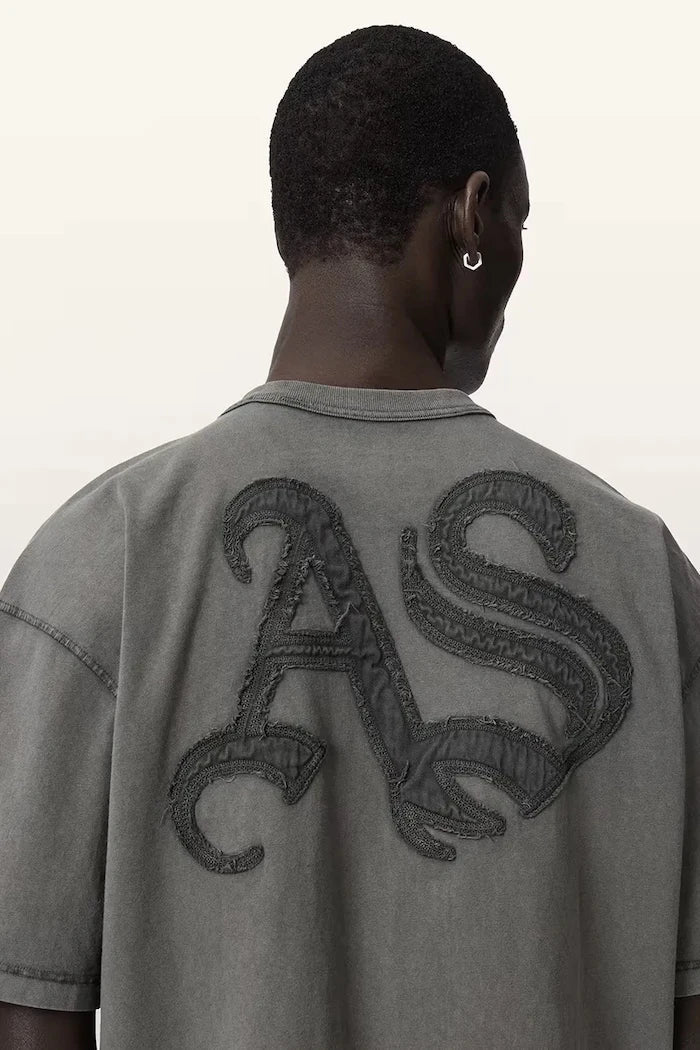 Camiseta de algodón para hombre INSIGNIA de AllSaints