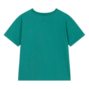 Petit Bateau - Camiseta Bel Eté de algodón orgánico | Verde
