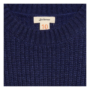 Bellerose - Suéter de cuello redondo Diot | Azul índigo