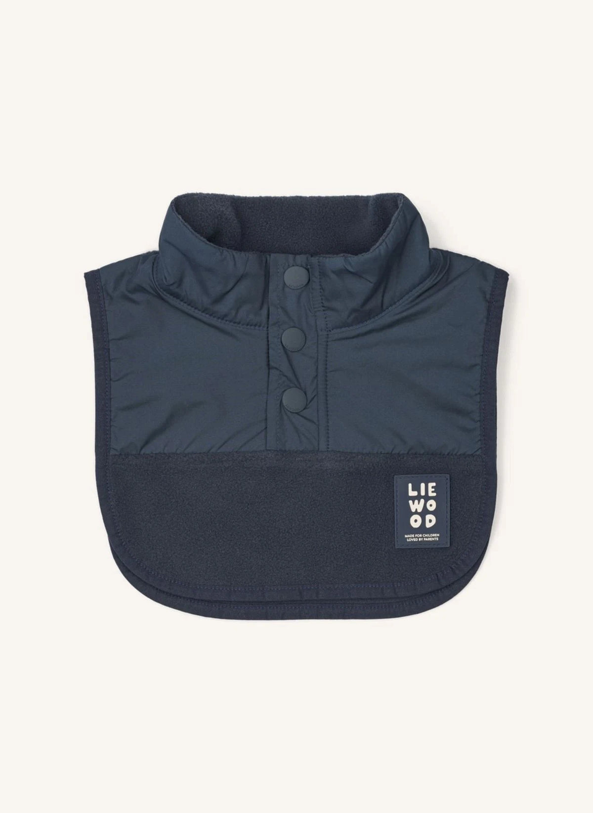 Liewood - Sujetador estilo Sherpa de fibra reciclada Vivo | Azul marino