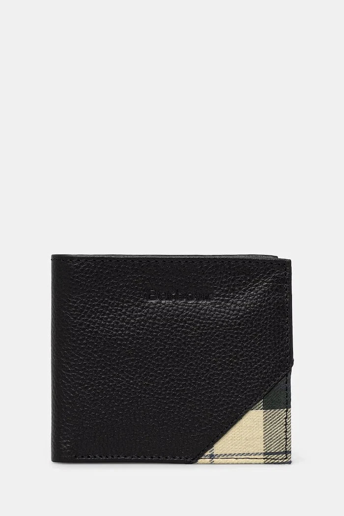Cartera de cuero Barbour RFID para hombre Tarbert