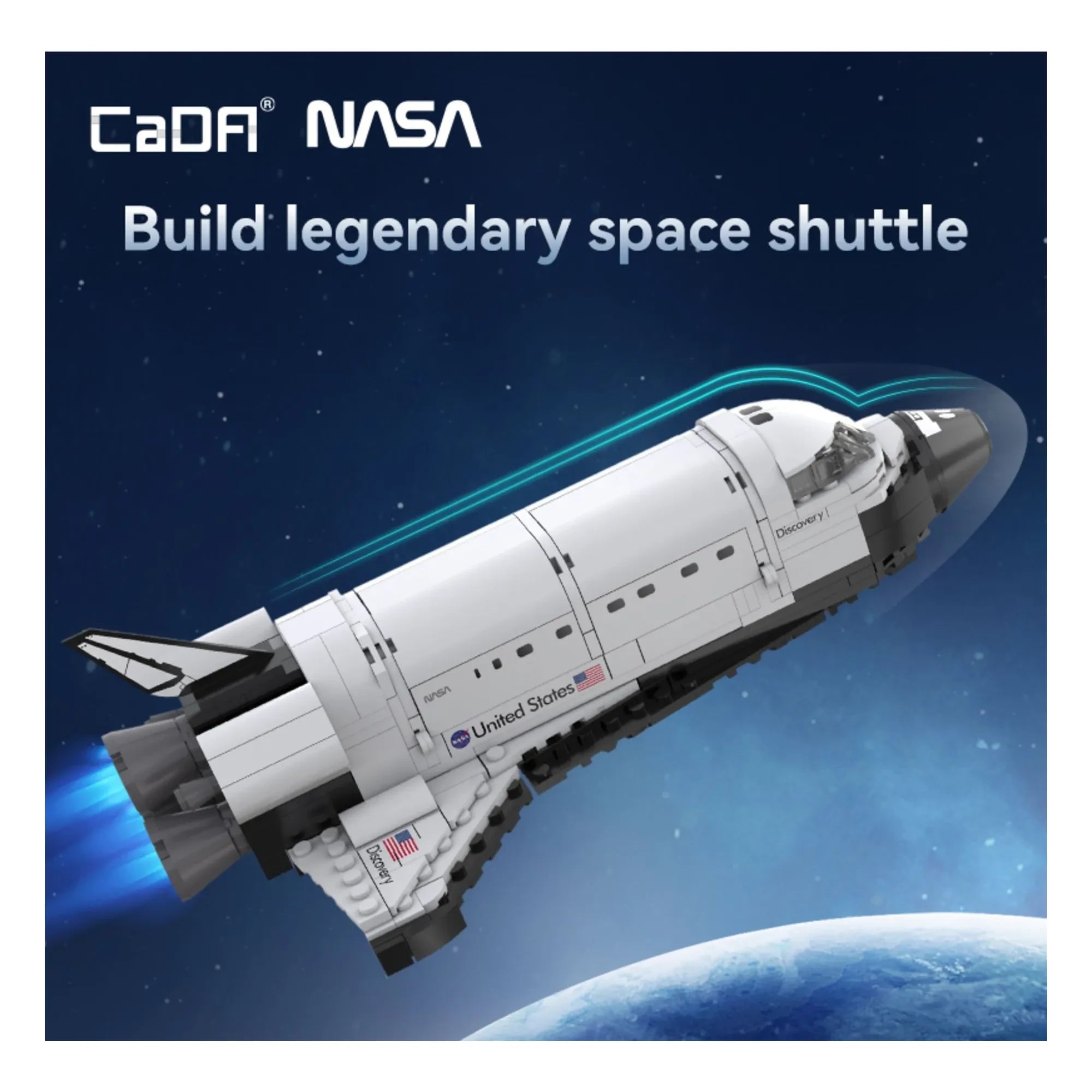 LEGO - Kit de construcción - NASA Space Shuttle Discovery - 475 piezas