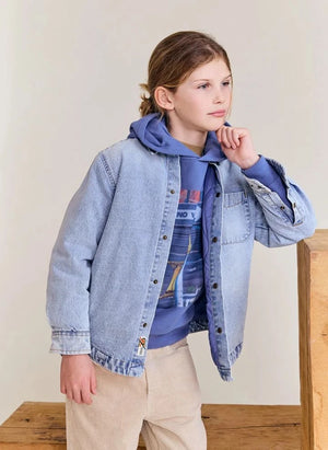 AO76 - Lou Denim Overshirt | Denim Claro