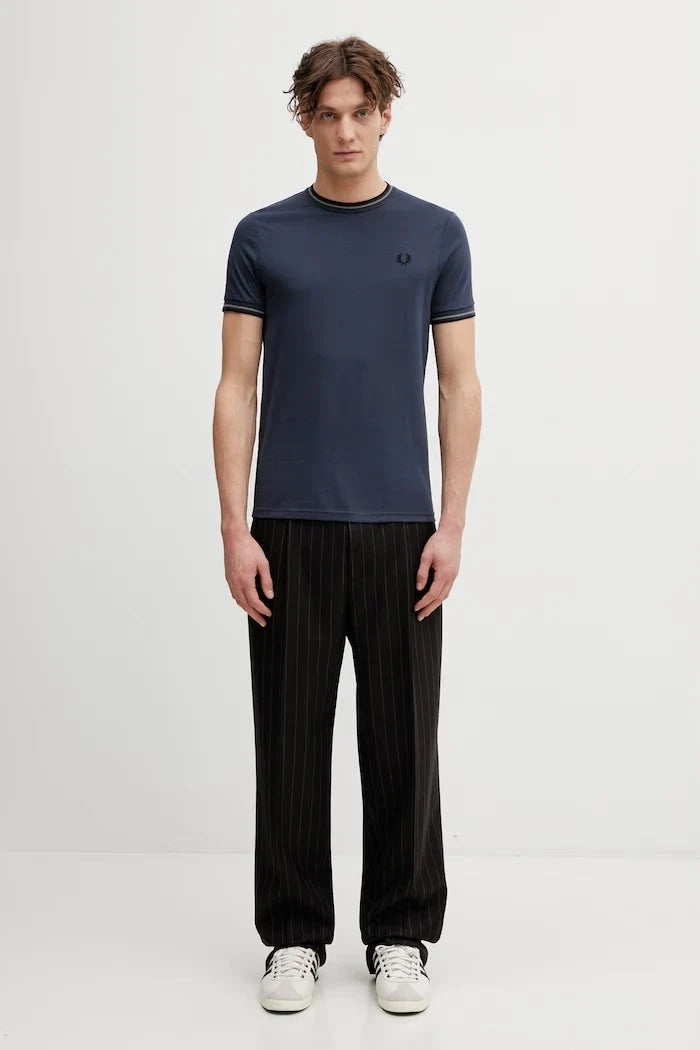 Camiseta de algodón para hombre Fred Perry