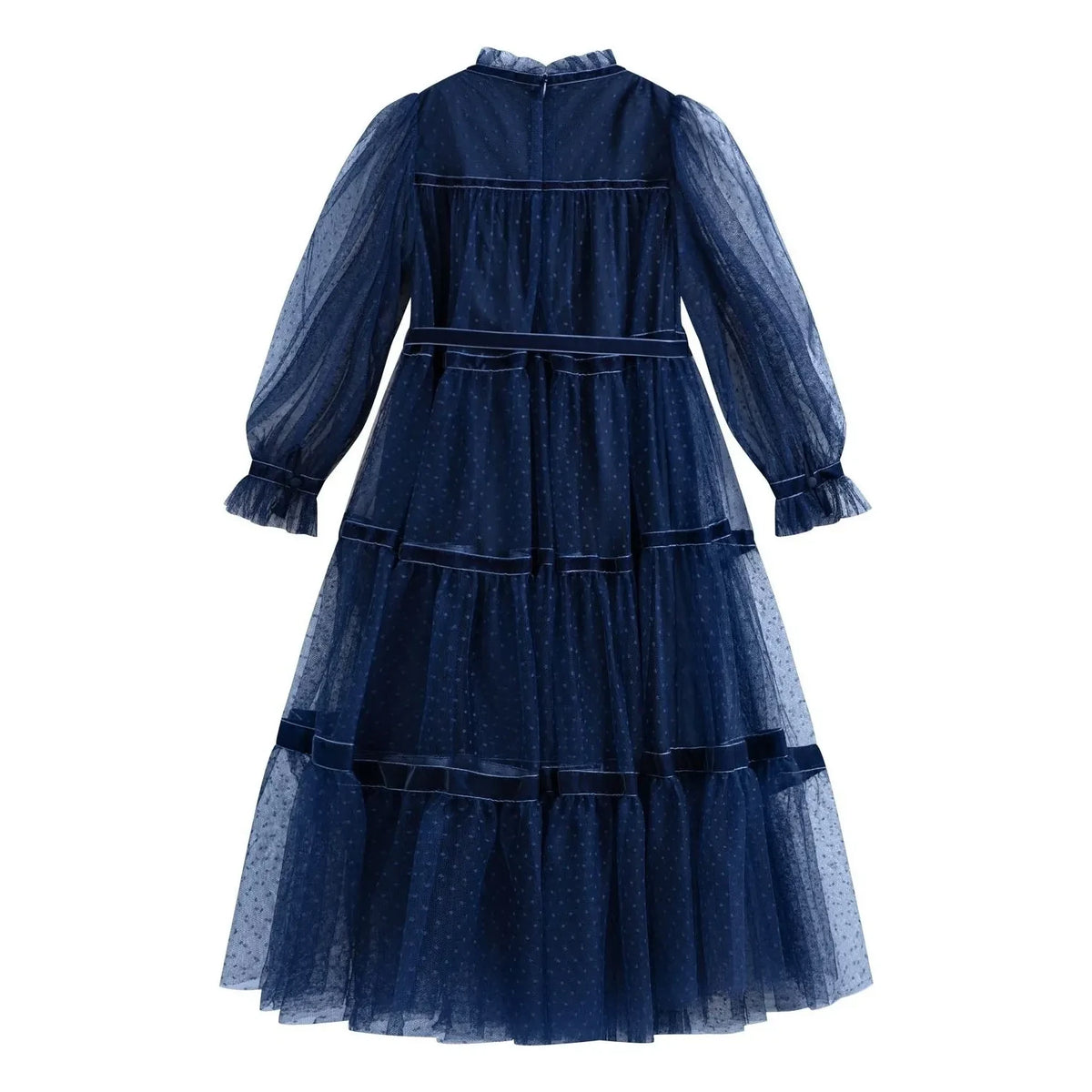 C'era Una Volta - Vestido de tul Valentina | Azul marino
