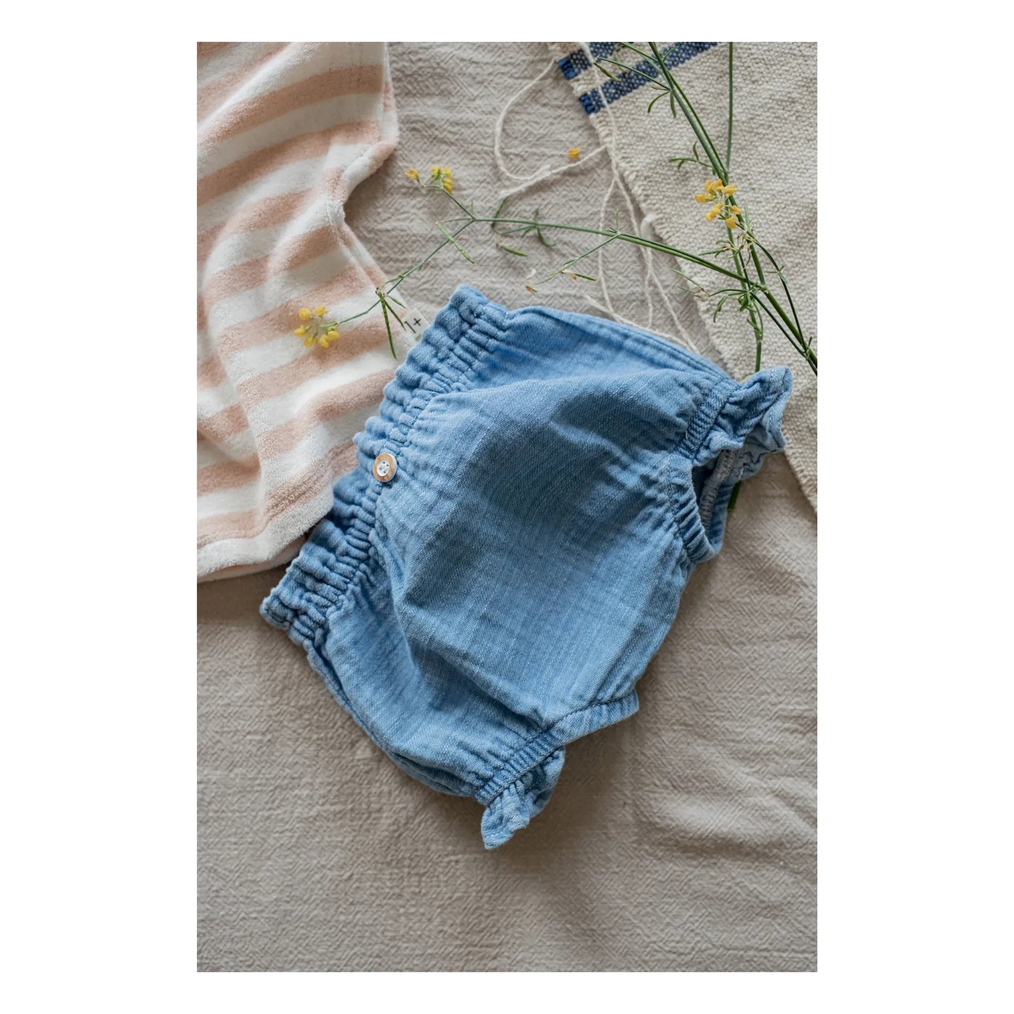 1+ in the family - Bloomer Vaquero Mecenia | Azul Claro