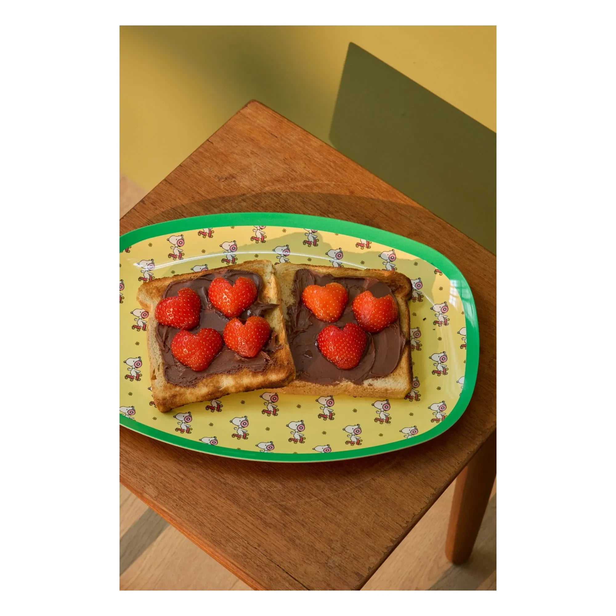 Arroz - Plato de melamina - Arroz x Snoopy