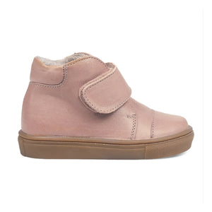 Petit Nord - Zapatillas Deportivas con Forro Sherpa con 1 Tira Adhesiva Toasty | Rosa Polvo