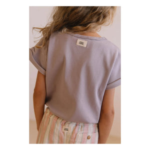 Studio Bohème - Camiseta de algodón orgánico Bama | Lila